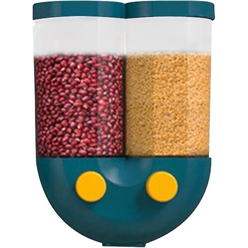 Distributeur Céréales Murale - Rangement Grains Transparent