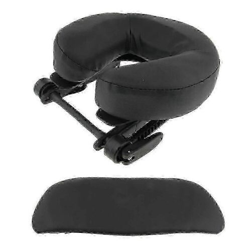 Coussin Appui-Tête Spa Noir - Chaise Massage Pliable