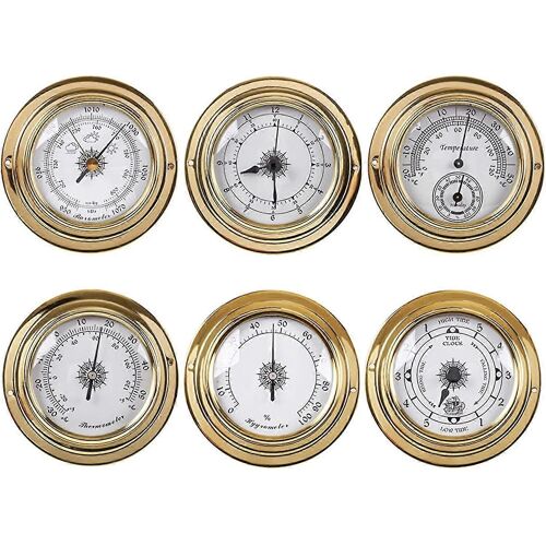 Baromètre Thermo-hygromètre Horloge - Murale