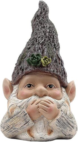 Statue Nain Jardin Résine - Déco Noël Maléfique