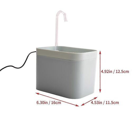 Fontaine Eau Animaux 1.5l - Filtre Automatique Silencieux