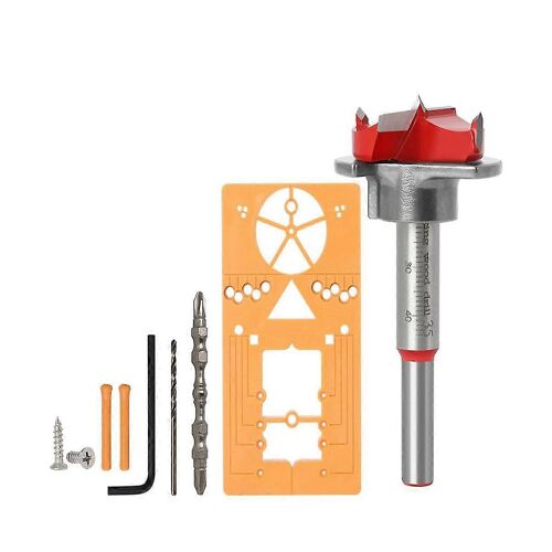 Kit Perçage Charnières - Localisateur Ouverture 35mm Menuiserie