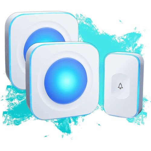 Sonnette Sans Fil 1200 Pieds - 36 Mélodies Flash LED