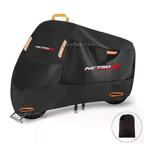 Housse Protection Moto Honda Nc750x - Imperméable Uv Anti-Poussière - Taille 4xl 250cm - Noir