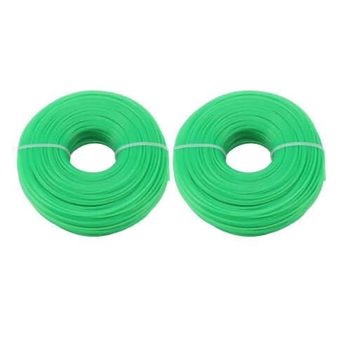 Bobine Fil Nylon 100m 1.6mm - Taille Haie Électrique Jardin - Vert