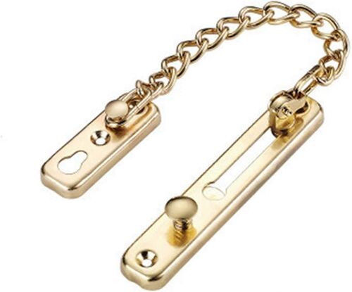Chaîne Porte Acier Inoxydable - Sécurité Loquet Verrou - Protection Domicile