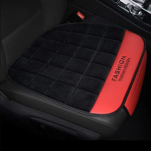 Coussin de siège en peluche pour voiture - Confortable et souple - Utilisable bureau