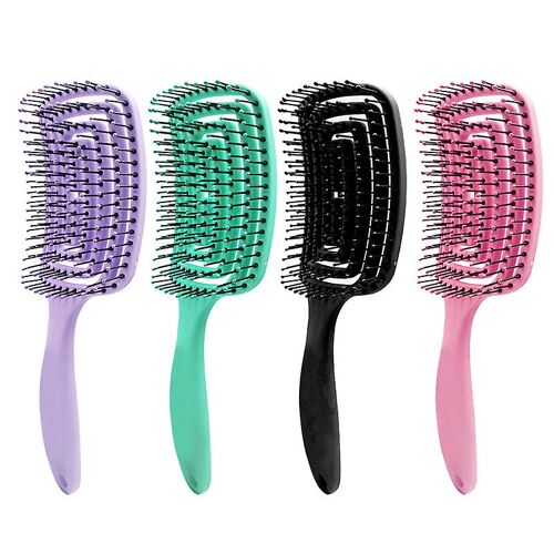 Peigne Antistatique Hiver 2025 - Massage Tête Courbé Anti-Moustiques - Cheveux