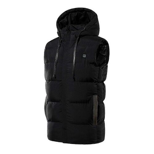 Gilet Chauffant Électrique USB - Lavable pour Camping et Randonnée - Chauffage Plein Air