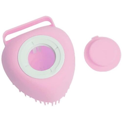 Brosse Massage Multifonction Animaux - Mousse Silicone Élimination Poils - Soin Bain