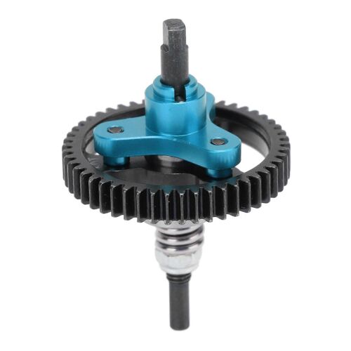 Différentiel En Métal Creux 50t - Embrayage À Glissement Complet Pour Voiture Rc 1/10 - Bleu