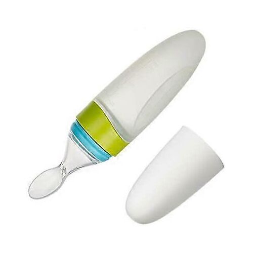 Bouteille Alimentation Compléments 2025 - Cuillère Presser 90ml Silicone - Nourrissons