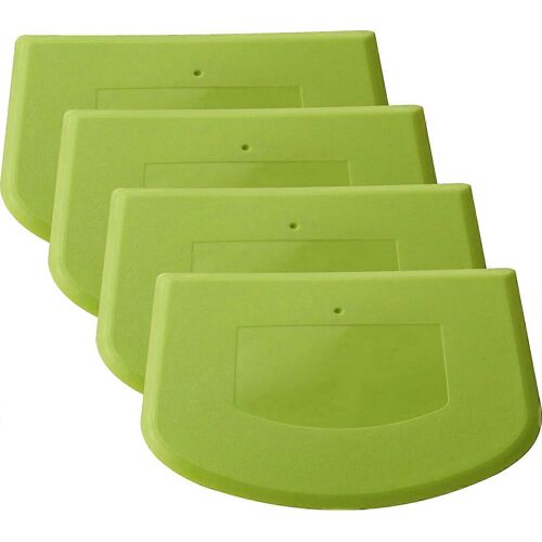 Spatule Flexible En Plastique Spécial - 4 Pièces - Ustensile De Cuisine Pratique