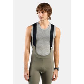 Odlo Cuissard Court À Bretelles Et Poches Cargo Zeroweight Pour Homme, Xxl, Vert