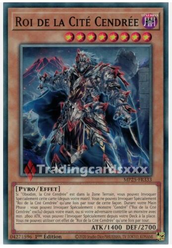 Yu Gi Oh Mp25 Fr333 Roi De La Cité Cendrée