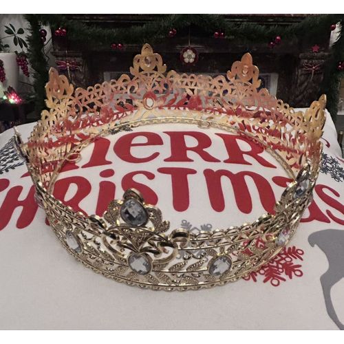 Couronne En Métal Pour Cosplay Ou Épiphanie