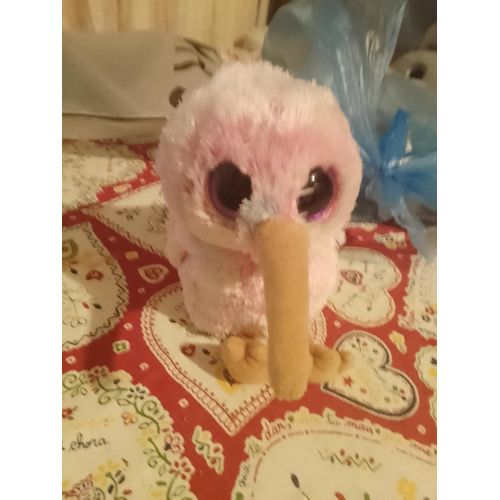 peluche kiwi multicolore ty taille 20 cm ..