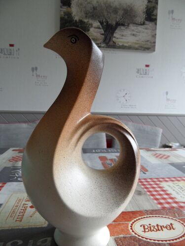 Pichet Coq Bruno Dose Poterie Du Breuil