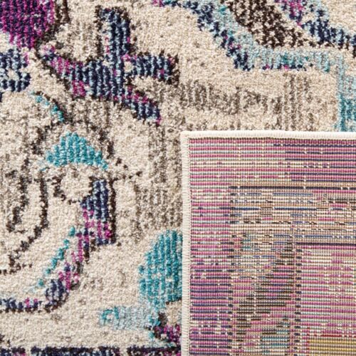 Tapis Violet / Bleu Clair 66 X 122 Cm
