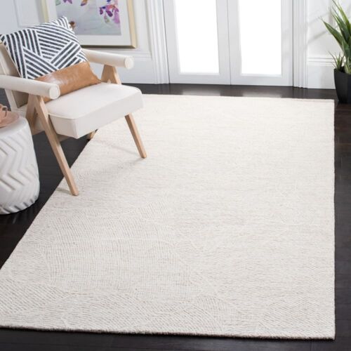 Tapis Laine Naturel / Ivoire 122 X 183 Cm