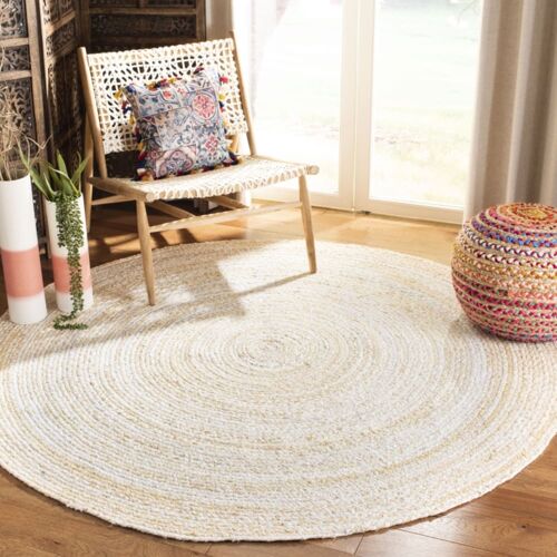 Tapis Cotton Beige 122 X 122 Cm