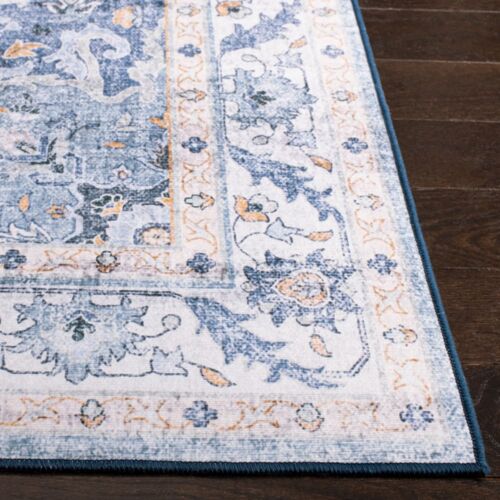 Tapis Bleu 122 X 122 Cm