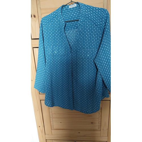 Chemisier Bleu Cache Cache