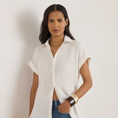 Chemise Décontractée Manches Courtes Lin