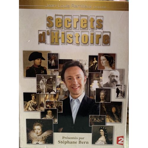 Secrets D’Histoire - Coffret Saison 5 - Stépane-Bern-Prposé Par Jean Louis Remilleux - Editions  Lá 2- 5 Dvd Zone 2- 