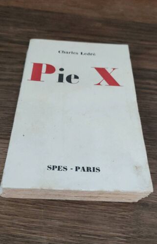 Pie X Charles Ledré Spes_Paris 1952