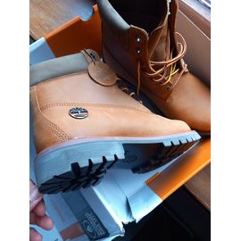 Timberland Premium 6 In Lace Waterproof Wheat Full Grain