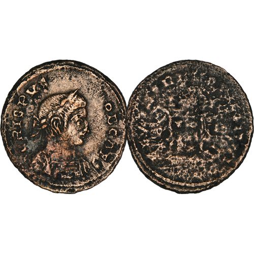 Rome - Centenionalis - Crispvs - 321 Ad - Autel Avec Globe - 27-084