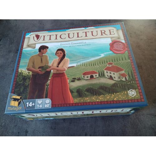 Jeu " Viticulture Et Ses 3 Extensions( Toscane ,Les Saisonniers De La Vallee Du Rhin Et Les Saisonniers De La Lande )