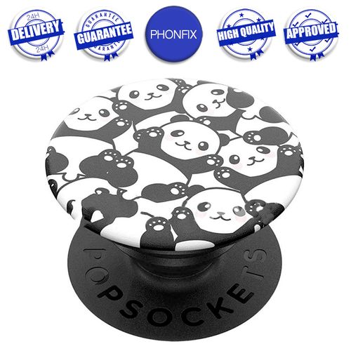 PopSockets PopGrip Support Téléphone ¿ Poignée Rétractable & Support Bureau Universel ¿ Design Tendance 2025 pour iPhone, Samsung & Android