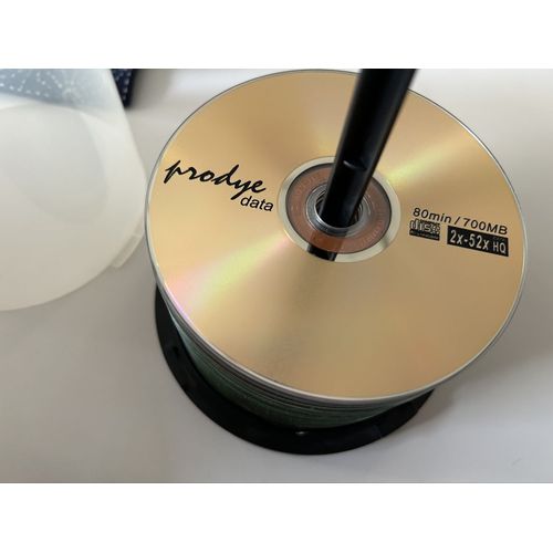 Boîte 50 CD vierges Prodye 80mn 700MB