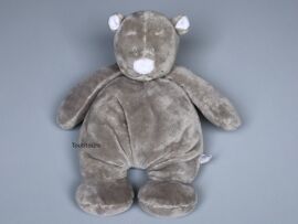 Doudou ours gris blanc Noukies