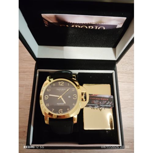 Montre En Or Cuir Automatique