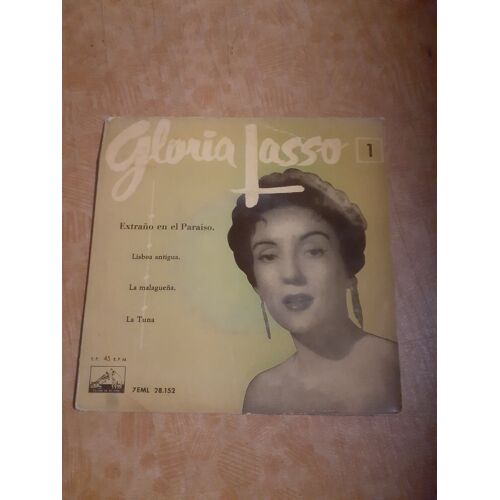 Gloria Lasso Extrano En El Paraiso 45 Tours