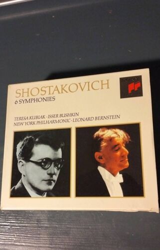 Shostakovitch. 6 Symphonies. Teresa Kubiak. Isser Bushkin. Coffret 4 Cd