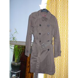 Trench Comptoir Des Cotonniers Le Vestiaire Coton 40 Chocolat