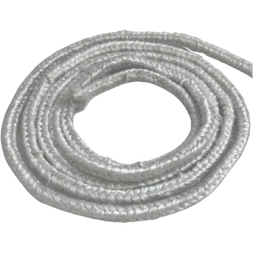 Oven Gasket,Square Fibreglass Gasket,8 x 8 mm,Length 3 m,Temperature Resistance: +550 °C (8 x 8 mm)