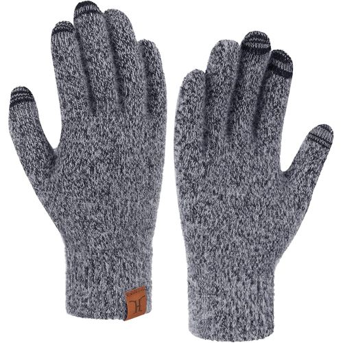 Women Winter Warm Knit Work Touch Gloves For Sms Running Thermal Glove Anti Cold Gift Woman"".[J654]