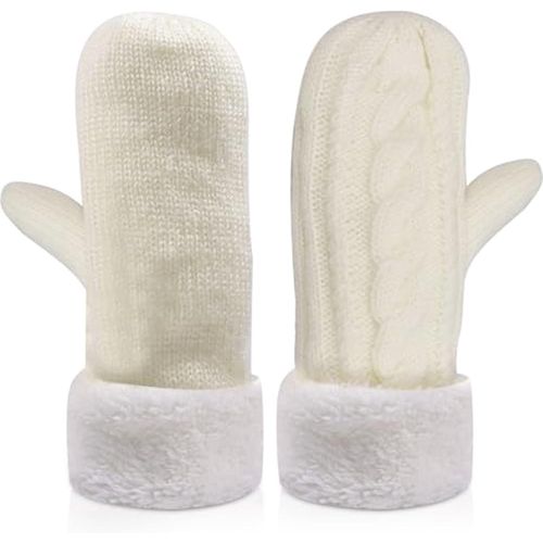 Winter Gloves Warm Super Thick Gloves For Women Knitted Gloves Warm Knitted Gloves For Women Men Winter Warm Knitted Gloves For Women Girls