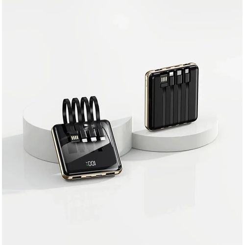 (20000mah¿Black) Nouveau 120w Charge Super Rapide Batterie Externe Portable 20000 Mah Mini Batterie Externe Miroir Pour Iphone Xiaomi Samsung