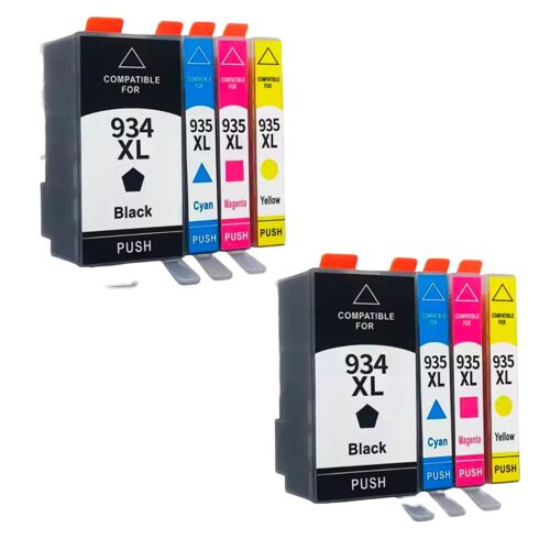 (2set) Pour 934XL 935XL cartouches d'encre 934XL 935XL 934 935 pour 934 pour Officejet Pro 6812 6830 6815 6835 6230 6820 imprimante
