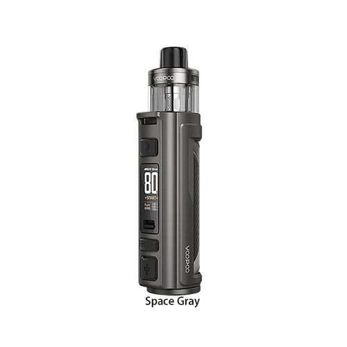 (Space Gray) Kit d'origine VOOPOO Argus Pro 2 80W Vape 3000mAh batterie 5ml cartouche PnP X adaptée à la boe PnP DTL vaporisateur de Cigarette électronique