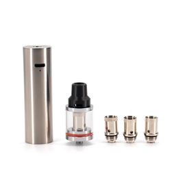 (1 kit and 3 coils) Ecig-Analyste de vapotage avec chargeur USB latéral,Atomiseur de flux d'air astronomique,Précieux Laguna électronique UP,Mods de batterie,80W,2200mAh,24mm,3ml,40-100W