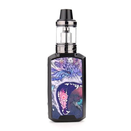 (1 Kit) Vaporisateur E-Cigarette 80W boîte Mod Vape Pod Kit réservoir 2.5ml dispositif OLED 2200MAh batterie intégrée Cigarette électronique fumée Vaper.[B24]