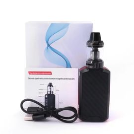 (1 kit and 5 coils¿black1) Boîte de Cigarettes électroniques Vape 80W,Kit Mod,batterie 1800mAh,atomiseur 2.5ml,30W/60W/80W,réglage de la tension,Cigarette électronique Shisha Ecig
