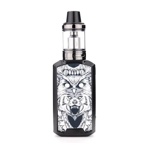 (1 Kit) Vaporisateur E-Cigarette 80W boîte Mod Vape Pod Kit réservoir 2.5ml dispositif OLED 2200MAh batterie intégrée Cigarette électronique fumée Vaper.[B21]
